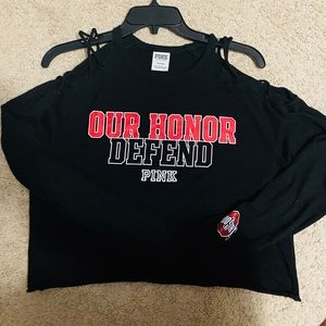 Our Honor Defend PINK long sleeve tee